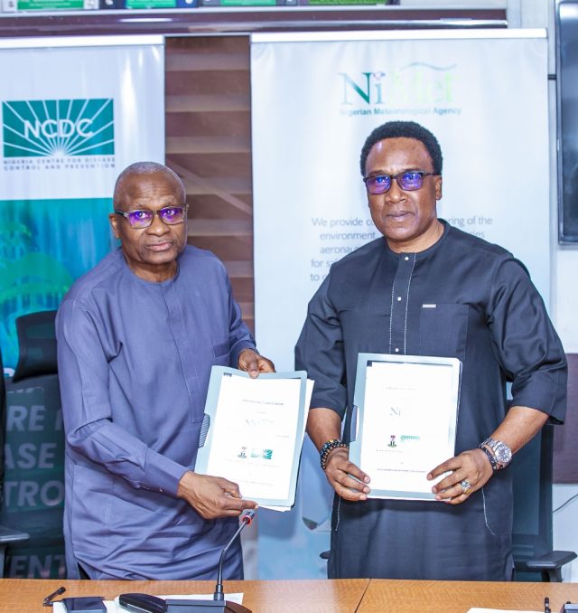 NiMet And NCDC Forge Partnership To Enhance Public Health Through Data Sharing