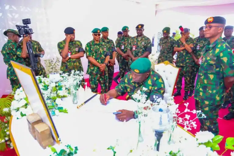 Acting Chief Of Army Staff Mourns Lt. Gen. Lagbaja, Praises His Selfless Leadership