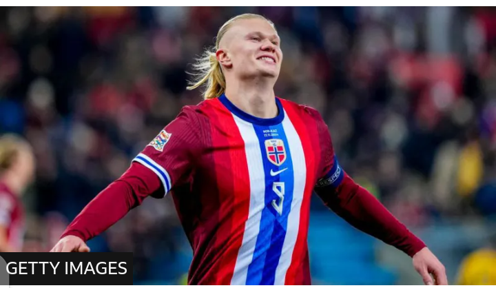 Haaland Hat-Trick Fires Norway To Nations League Top Tier