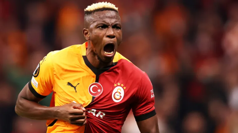Osimhen Double Sinks 10-Man Tottenham As Galatasaray Claims Europa League Victory