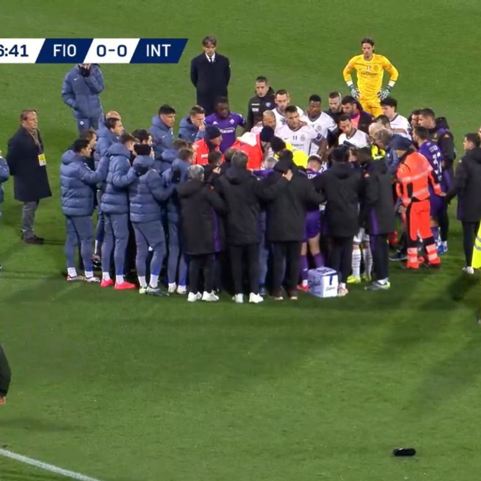 Serie A: Fiorentina Midfielder Edoardo Bove In Intensive Care After On-Pitch Collapse