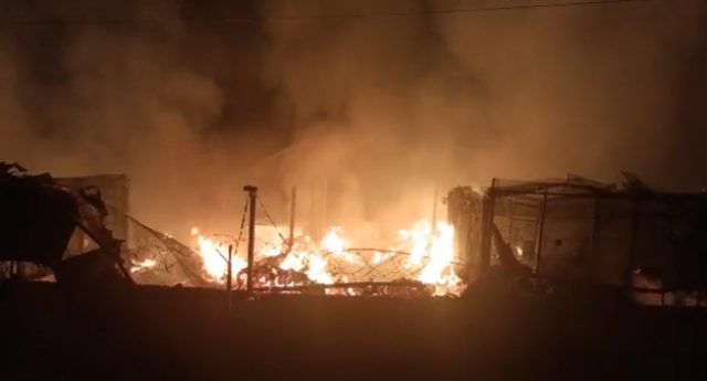 Fire Outbreak At Borno IDP Camp Claims Life Of Young Boy, Destroys Shelters