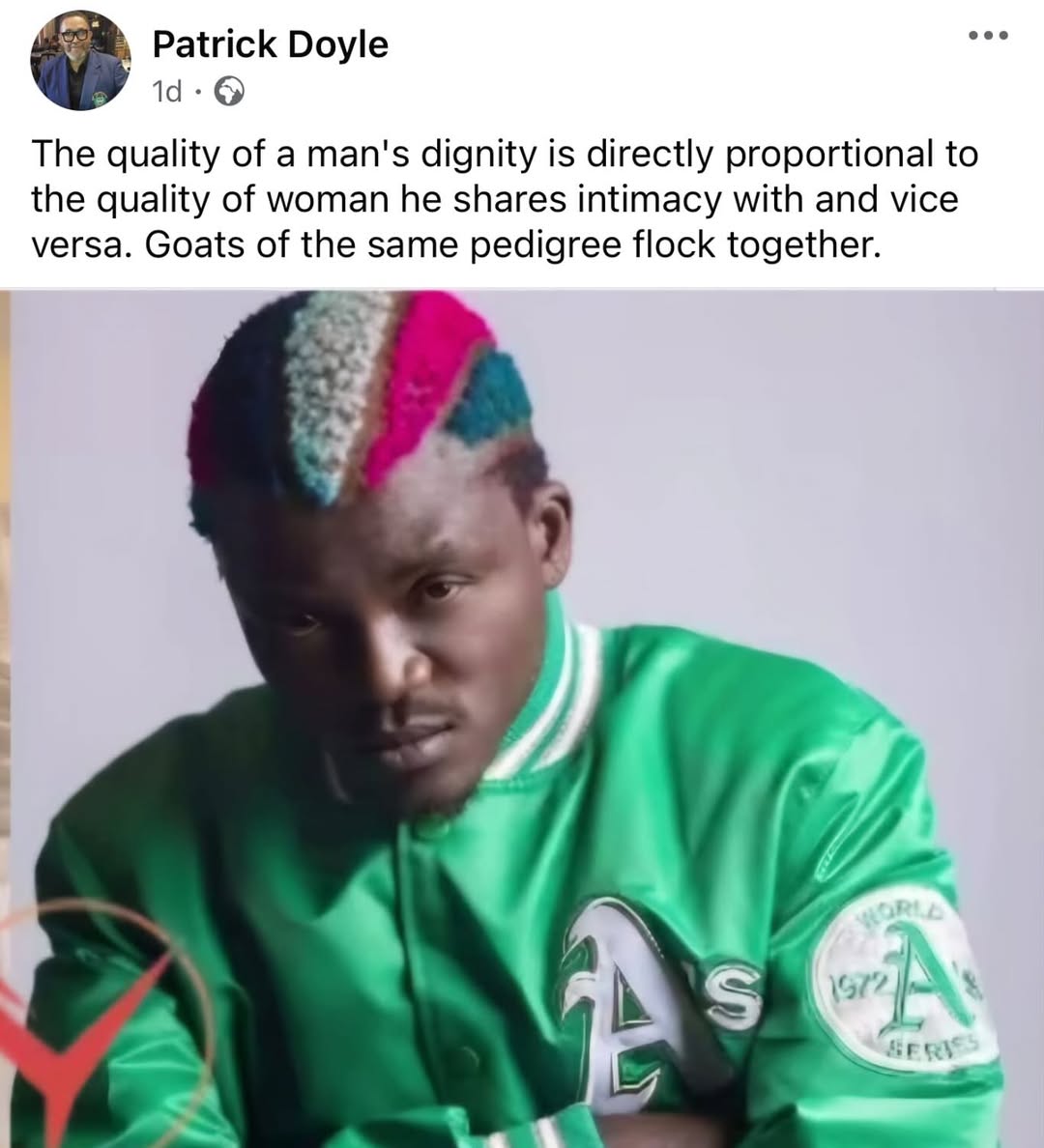 Media Personality Patrick Doyle Throws Shade At Portable Amid Drama With Queen Dami