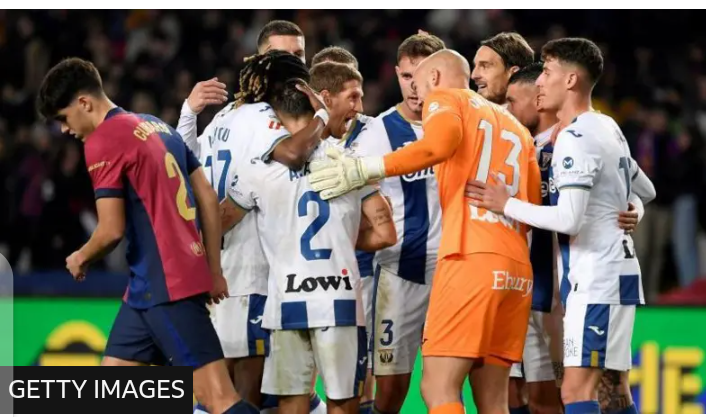 La Liga: Barcelona Slip Up As Leganes Secure Shock Victory