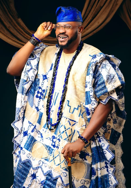 Odunlade Adekola Celebrates 48th Birthday, Rocks Elegant Agbada: My Glory Will Not Go Down