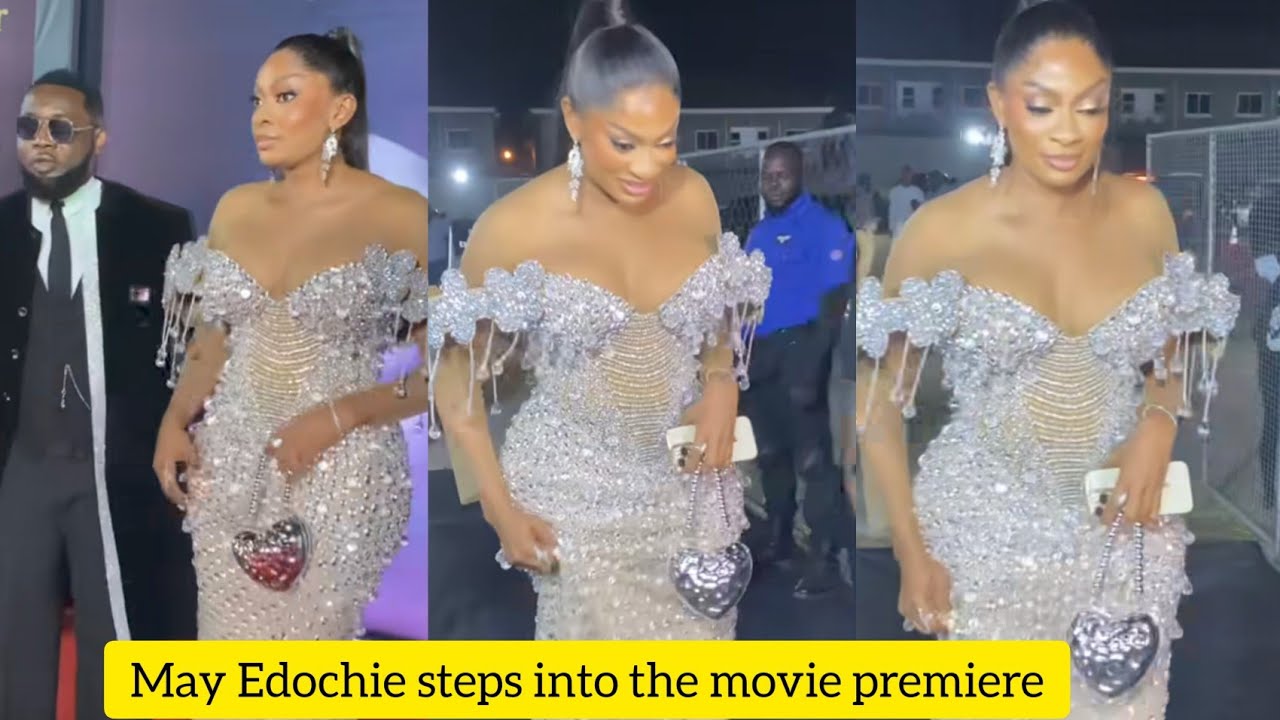 May Edochie Steals The Spotlight With Elegant Appearance At AY’s Film Premiere