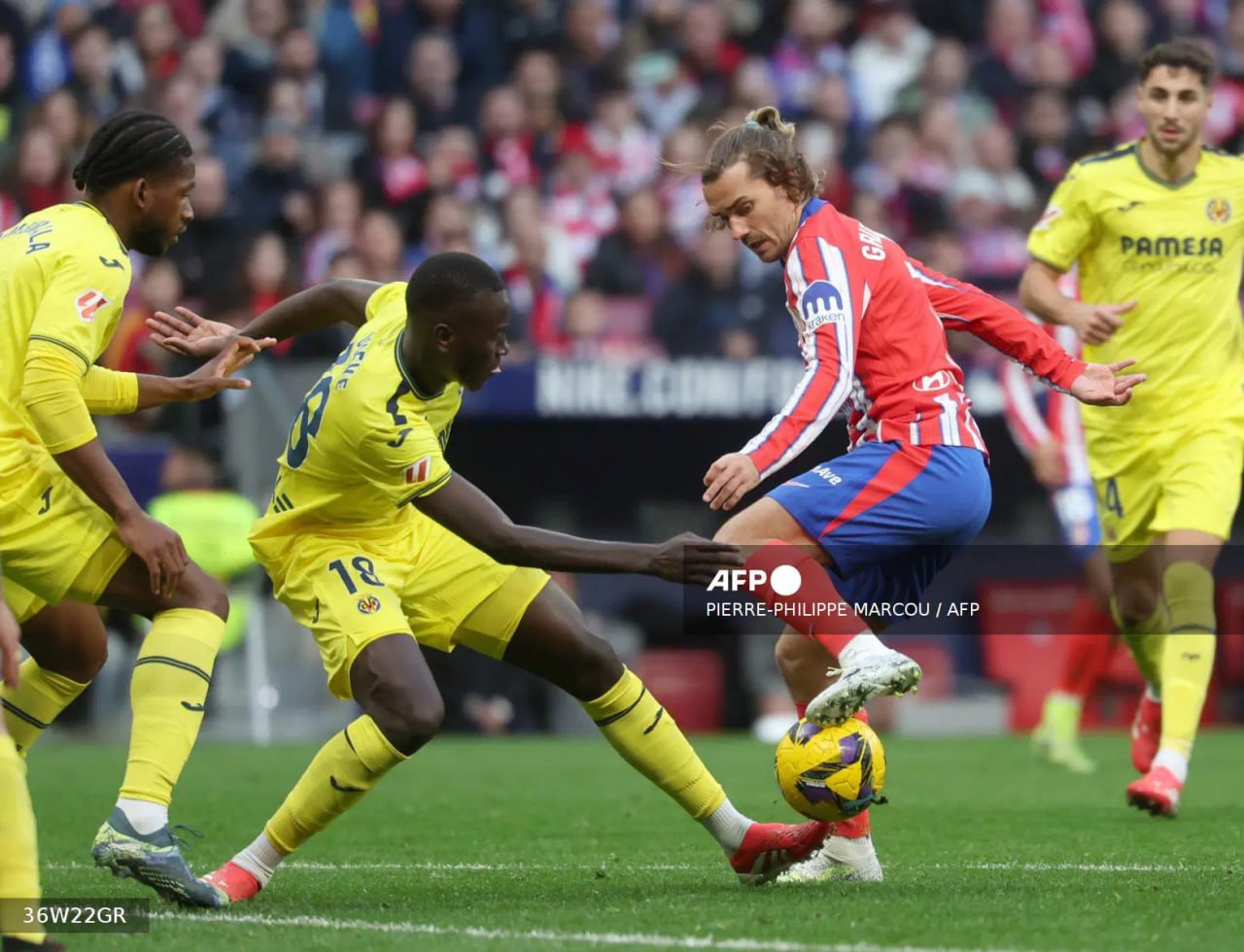 La Liga: Atletico Madrid Drop Points In Title Race After Villarreal Draw