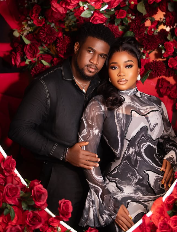 Veekee James And Femi Mark 1st Wedding Anniversary