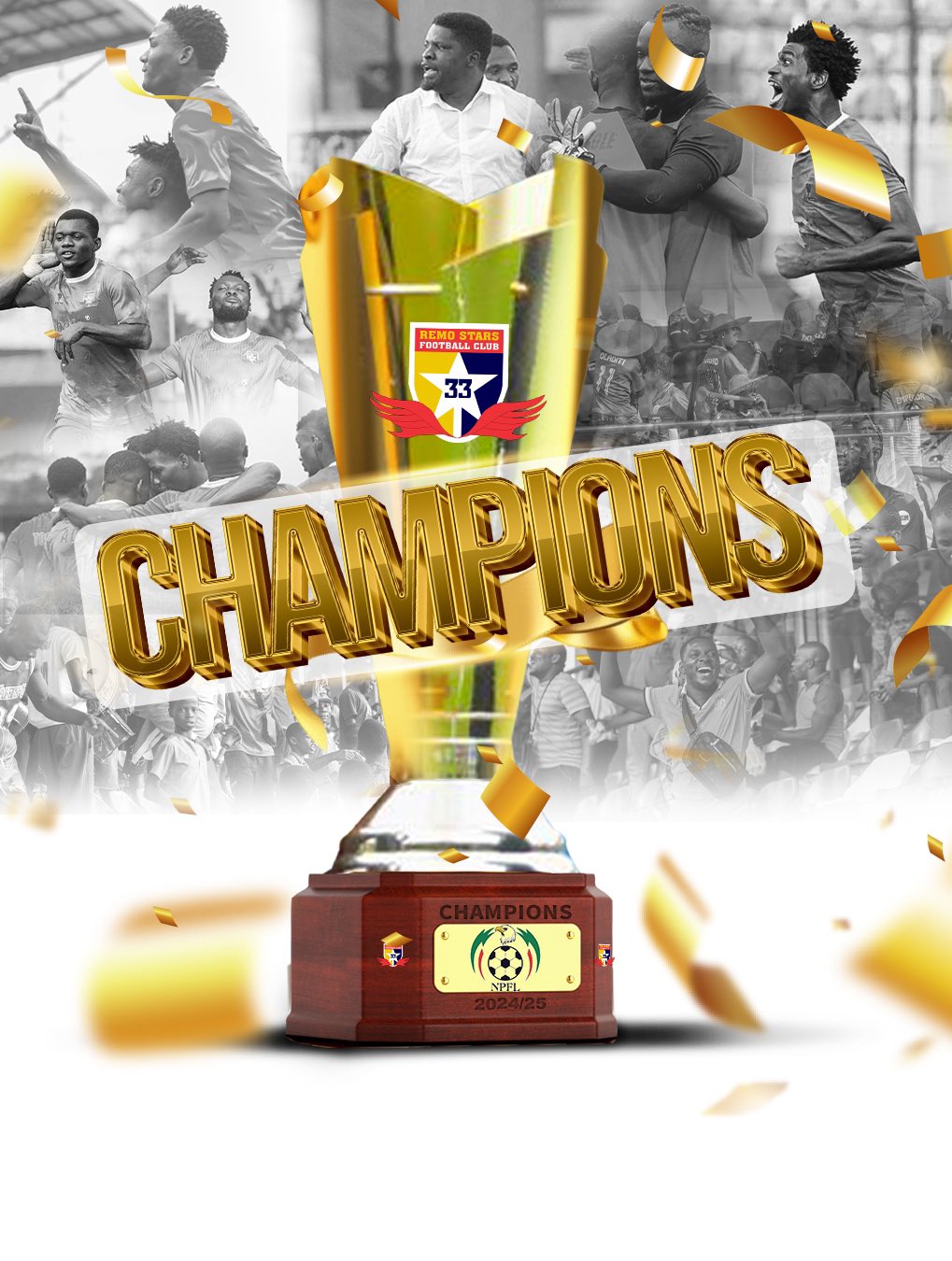 Remo Stars Crowned NPFL Champions In Historic Victory