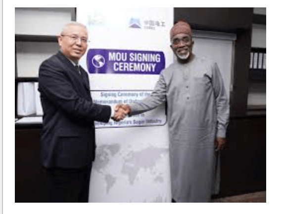 NSDC And Chinese Conglomerate SINOMACH Sign $1 Billion Sugar Production Deal