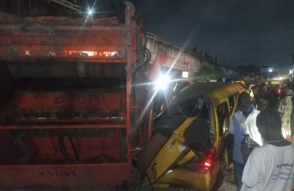 Tragic Collision Claims Life Of LAWMA Official In Lagos