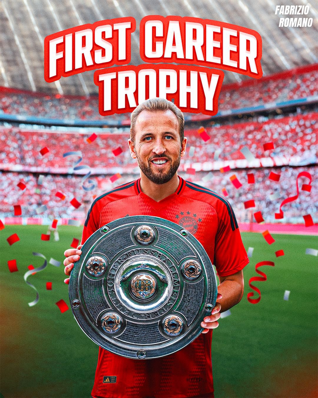 Harry Kane Ends Trophy Drought As Bayern Munich Clinch 2024/2025 Bundesliga Title