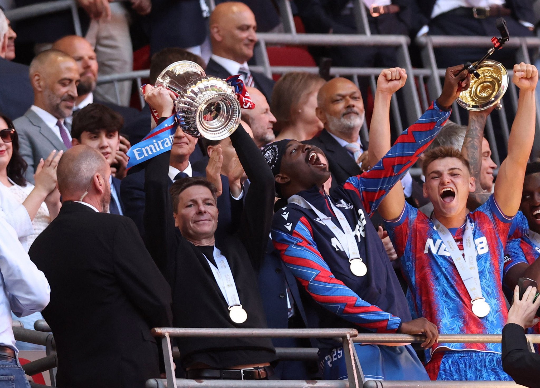 Crystal Palace Stun Manchester City To Win Historic FA Cup At Wembley