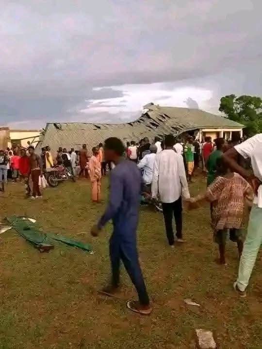Breaking News: Examination Hall Collapses On WASSCE Students In Taraba State