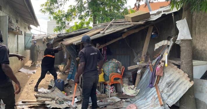 Lagos State Begins Demolition Of Illegal Structures In Ikeja GRA