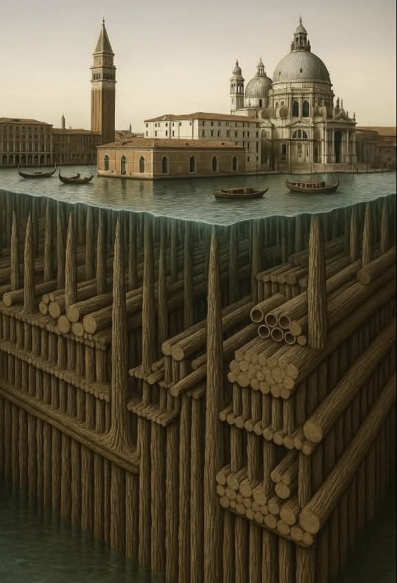 Venice: The Floating City Built On A Forest Of Wooden Piles