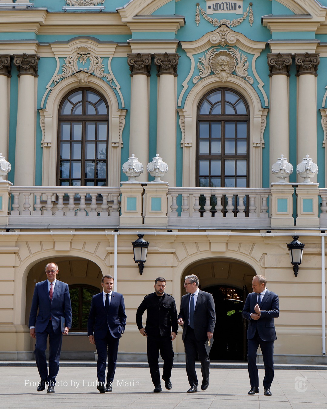 European Leaders Unite In Kyiv To Demand Russian Ceasefire