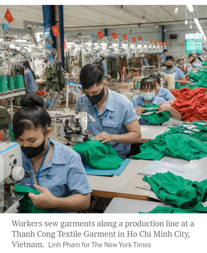 Vietnamese Factory Workers Live In Fear Of Trump’s Tariffs
