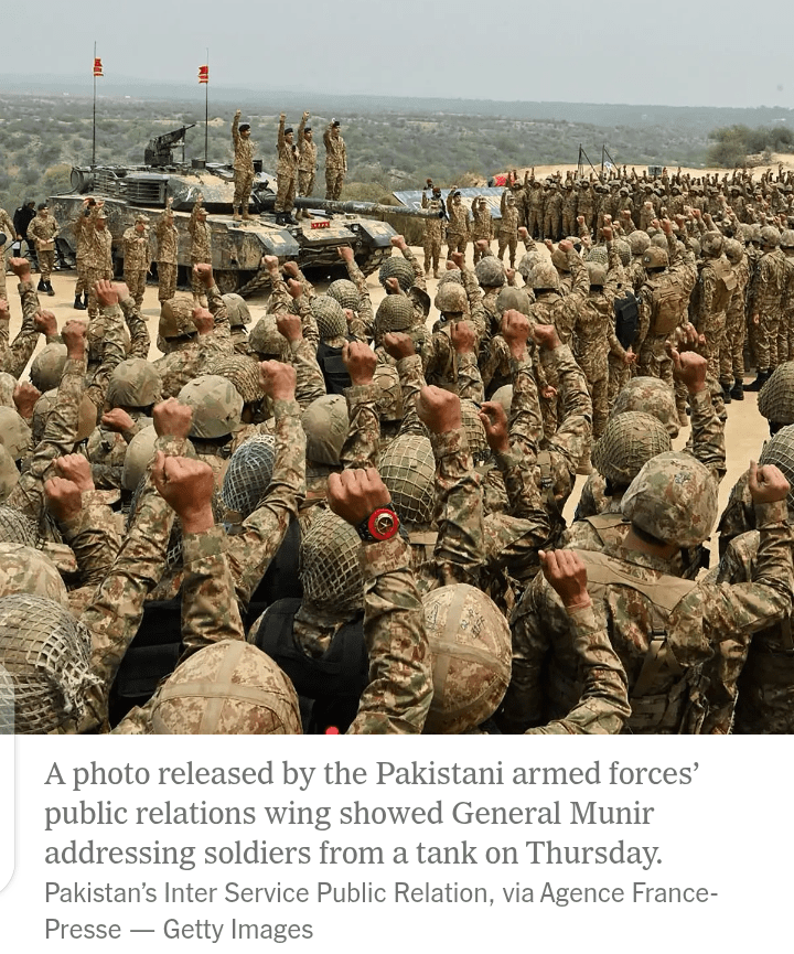 Pakistan’s Army Chief Warns India Of “Swift And Resolute” Response