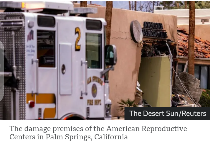 Palm Springs Fertility Clinic Rocked By Deadly Bomb Blast Labelled ‘Act Of Terrorism’