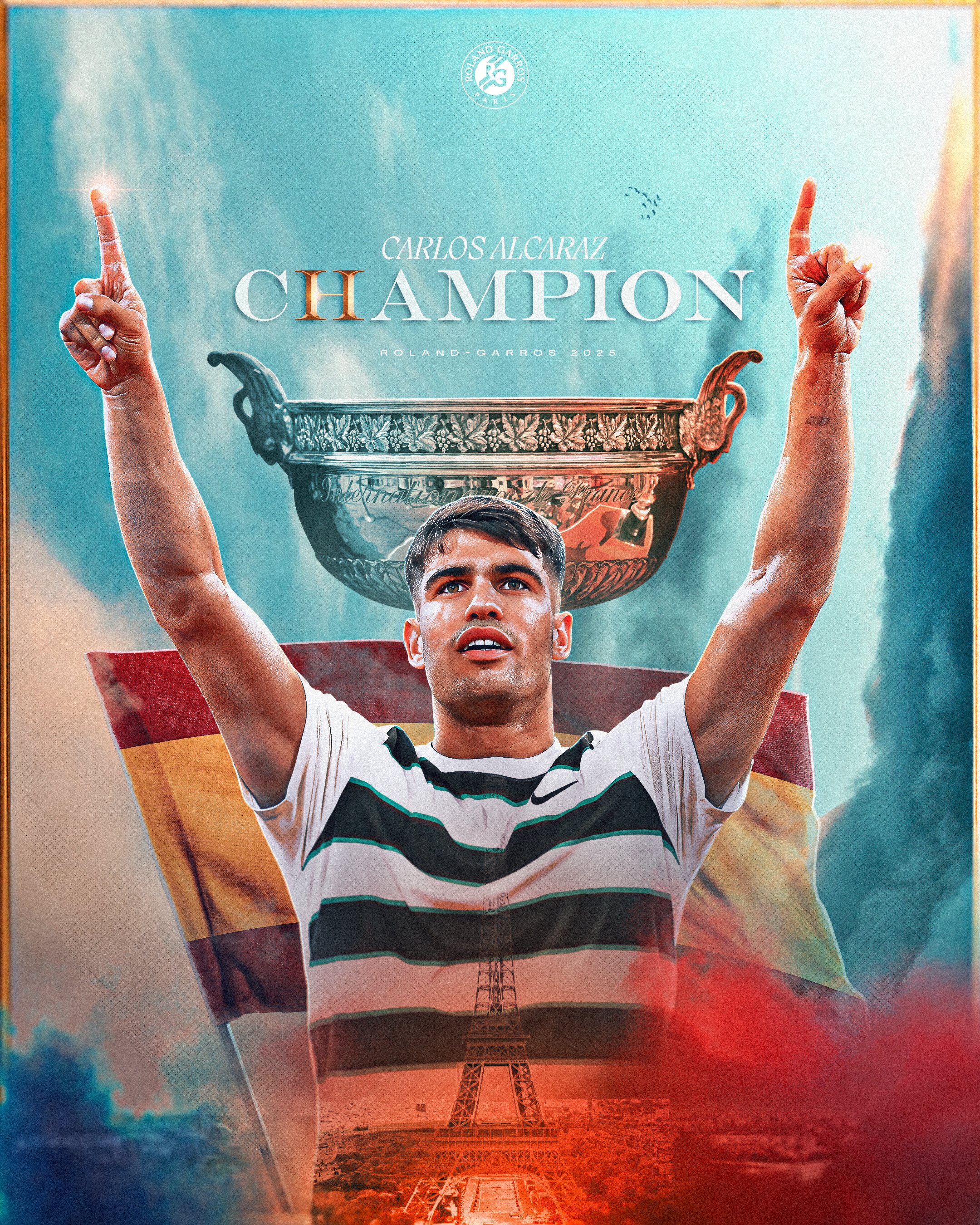 Tennis: Carlos Alcaraz Stages Epic Comeback To Claim Roland Garros 2025 Title In Historic Final