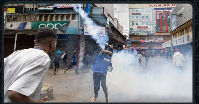 Kenyan Protester Shot By Police Sparks Outrage In Nairobi