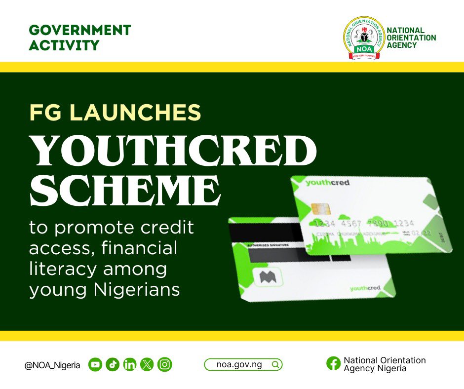 Federal Government Launches YouthCred To Empower Young Nigerians With Credit Access