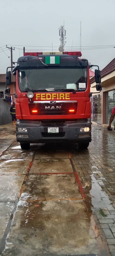 Federal Fire Service Heroics Save ₦200M In Abuja Fire