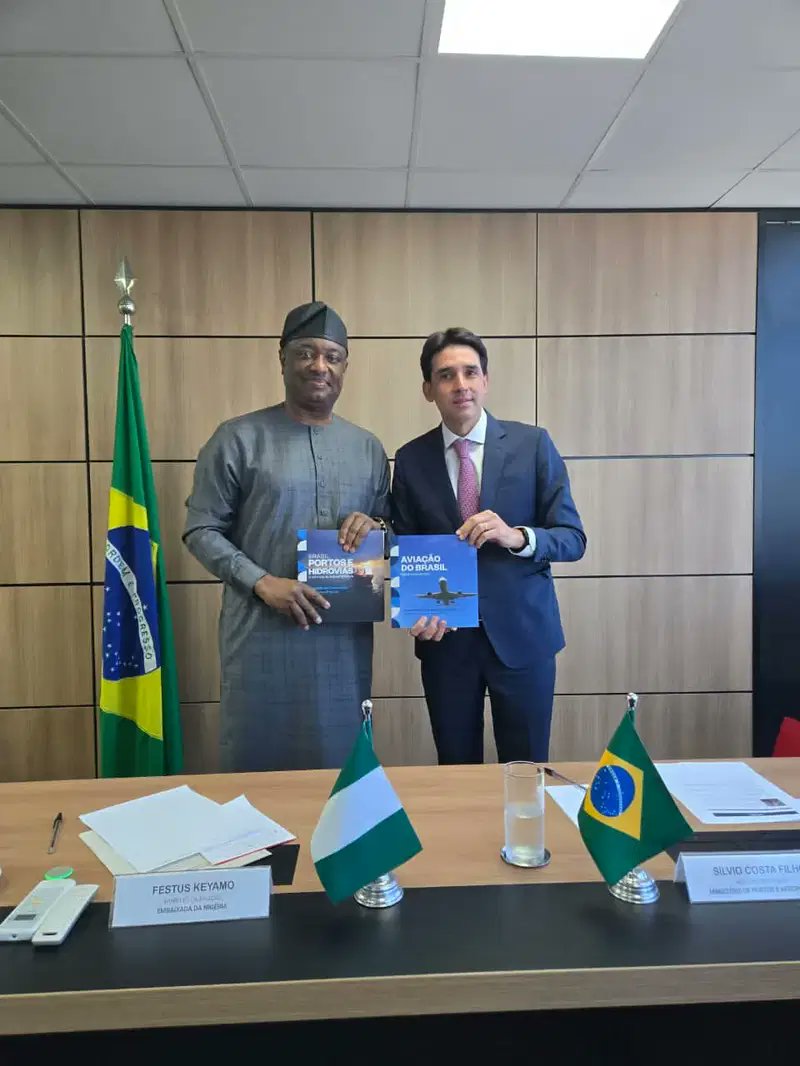 Nigeria And Brazil To Launch Direct Flights With Historic MoU Signing