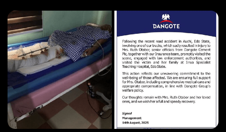 Dangote Group Pledges Full Support For Phyna’s Sister Injured In Truck Accident