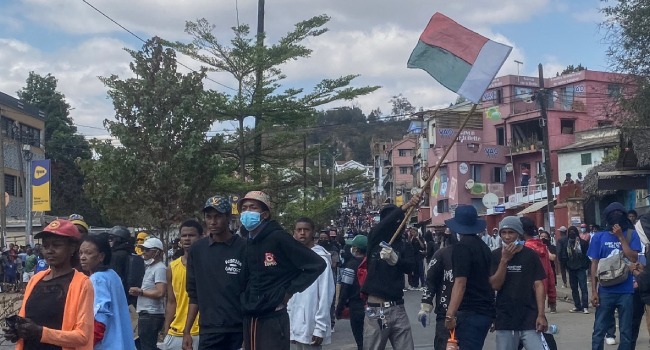 Fresh Protests Erupt In Madagascar’s Capital Over Hardship