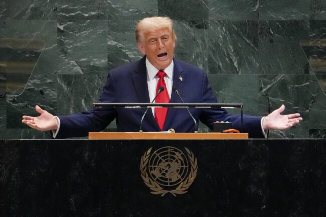Trump Blasts UN As Ineffective In Peacekeeping