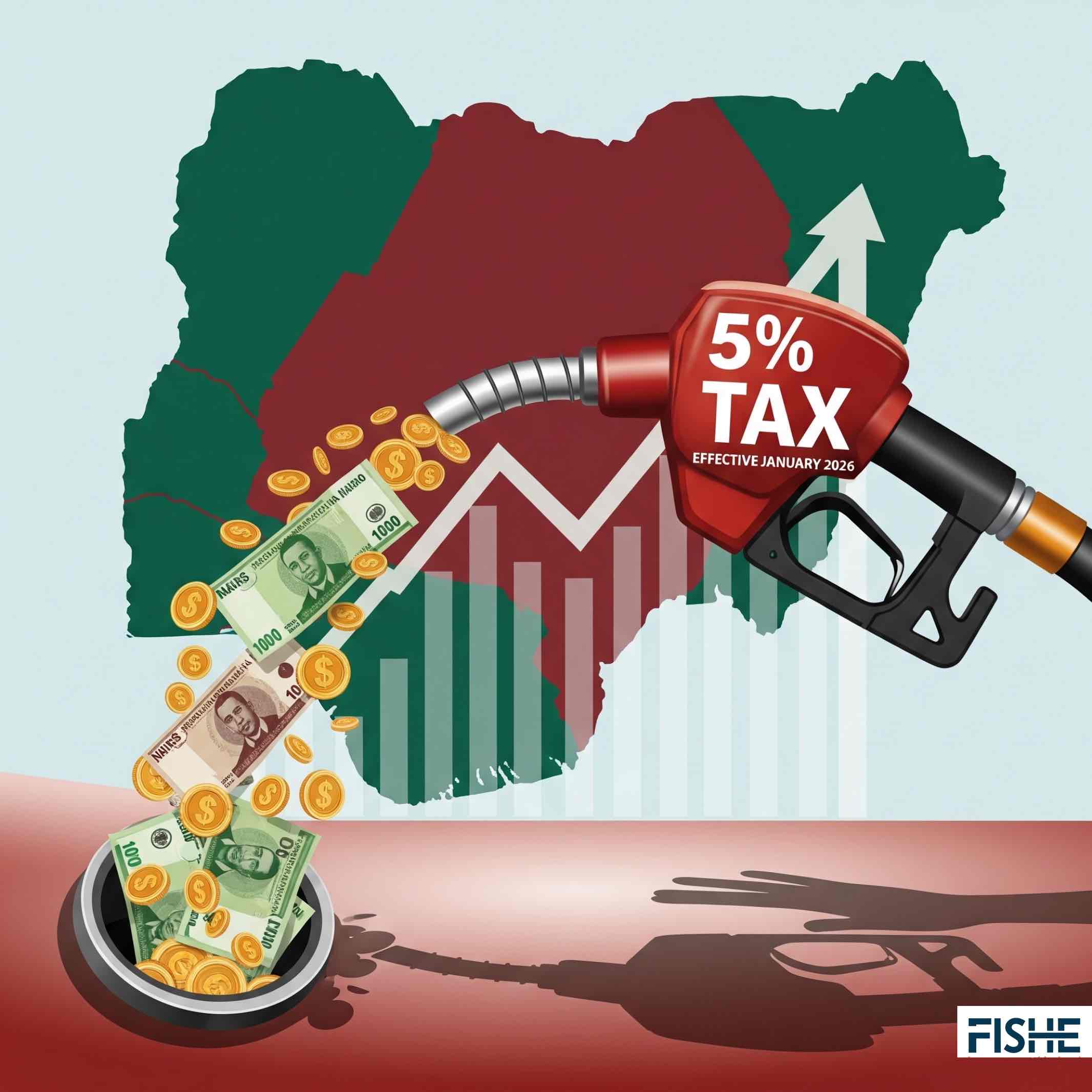 Nigerians To Pay 5% Tax On Fuel Purchases From January 2026