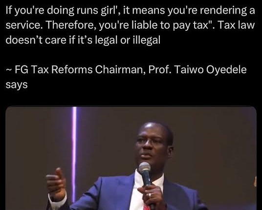 Tax Reforms Sex Workers Now Liable To Pay Tax Says FG