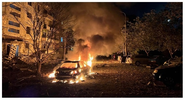 Russian Airstrikes Kill Five, Damage Ukraine’s Energy Infrastructure