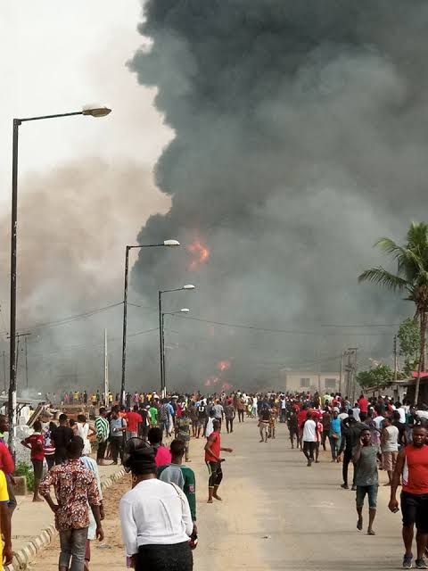 JUST IN: Gas Explosion Rocks Orile, Destroys Several Shops