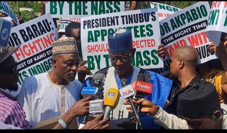 Protesters Storm National Assembly, Demand Senate Confirmation of Nigerian Electricity Regulatory Commission Chair-Nominee