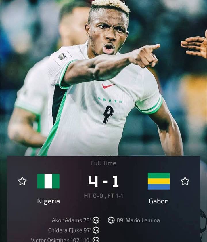 “Osimhen Reveals He Was Targeted By Laser Pointer During WCQ Playoff Against Gabon”