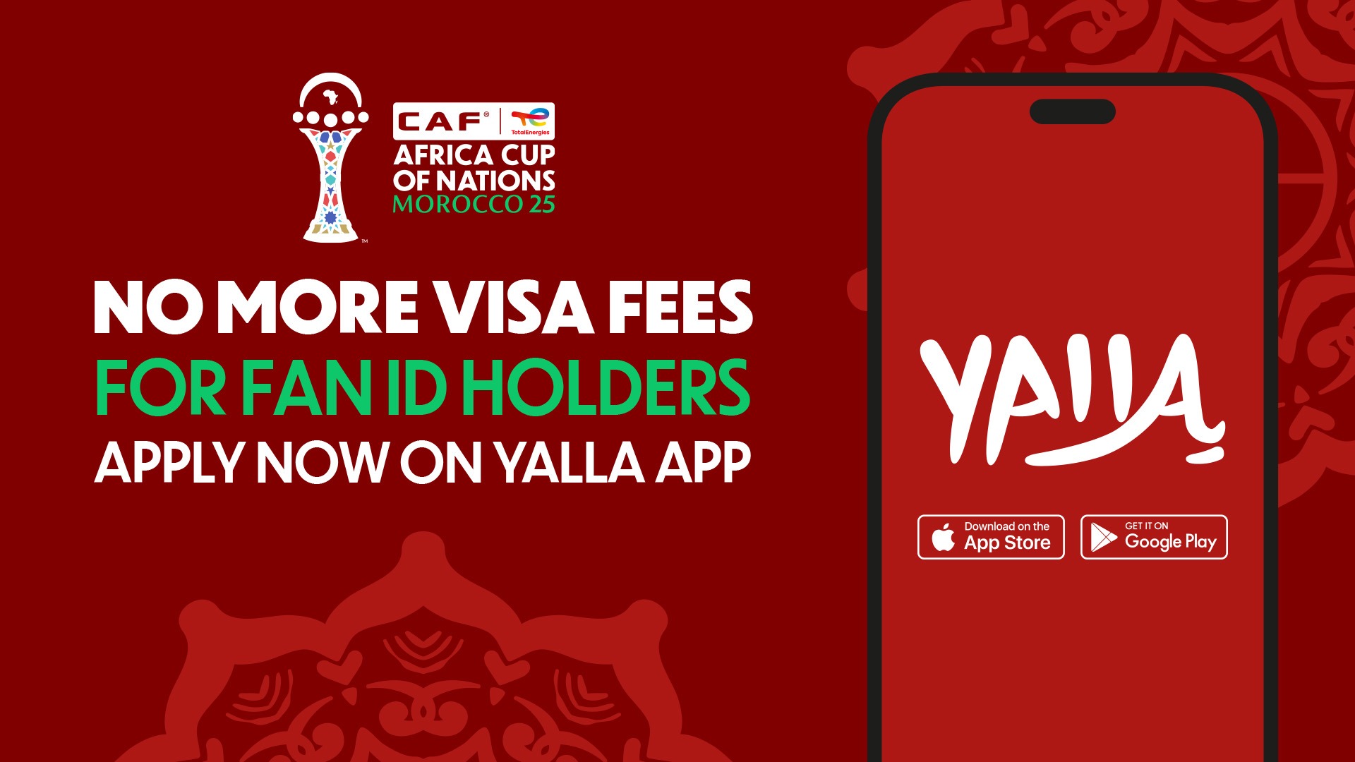 Breaking! CAF, LOC Announce Free e-Visas For AFCON Morocco 2025 Fans