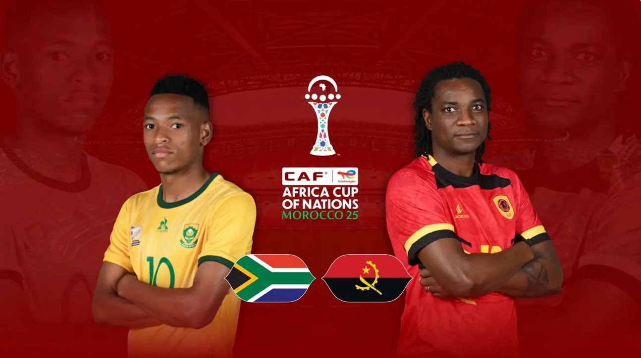 AFCON 2025: South Africa Make Winning Start With 2–1 Success Over Angola
