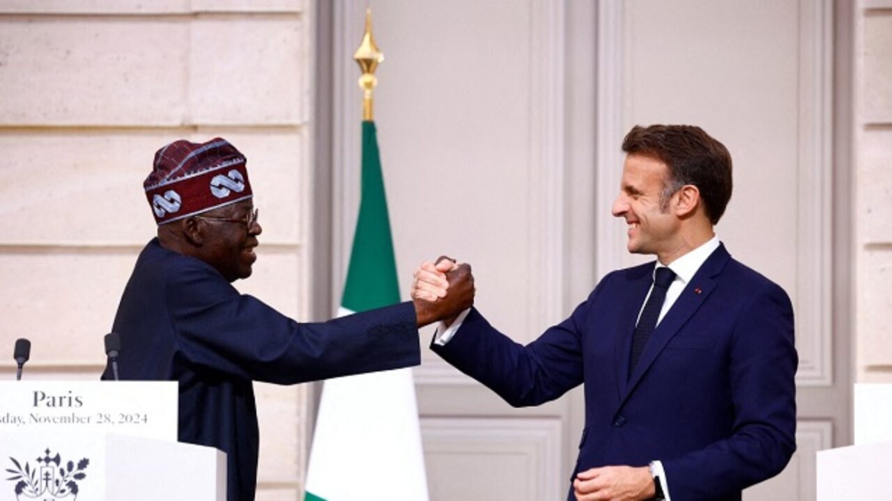 Macron Reveals Talks With Tinubu, Warns That “No One Can Remain A Spectator” In Terrorism Fight