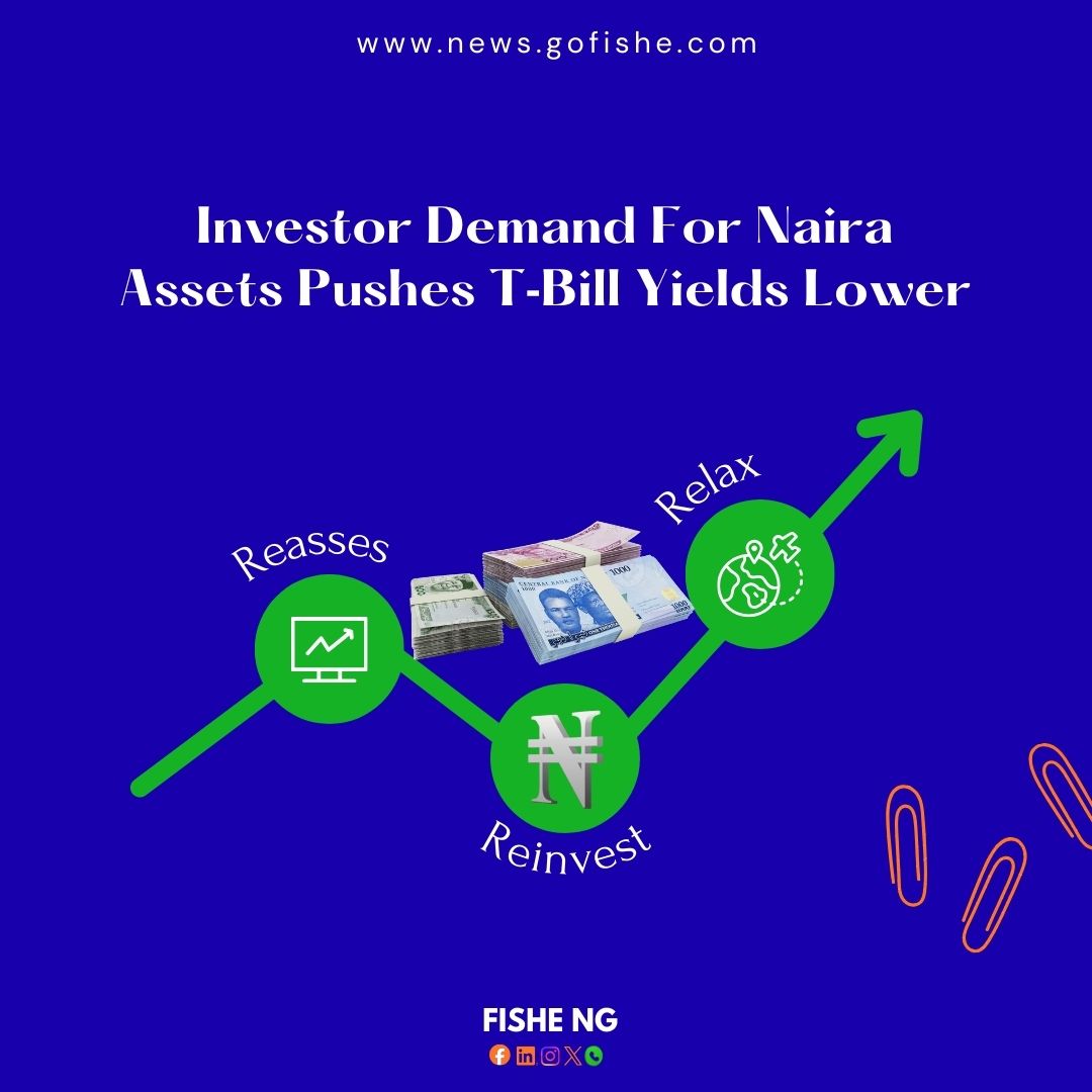 Investor Demand For Naira Assets Pushes T‑Bill Yields Lower