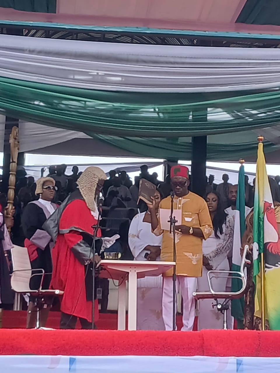 BREAKING: Chukwuma Charles Soludo Officially Takes Oath For Second Term